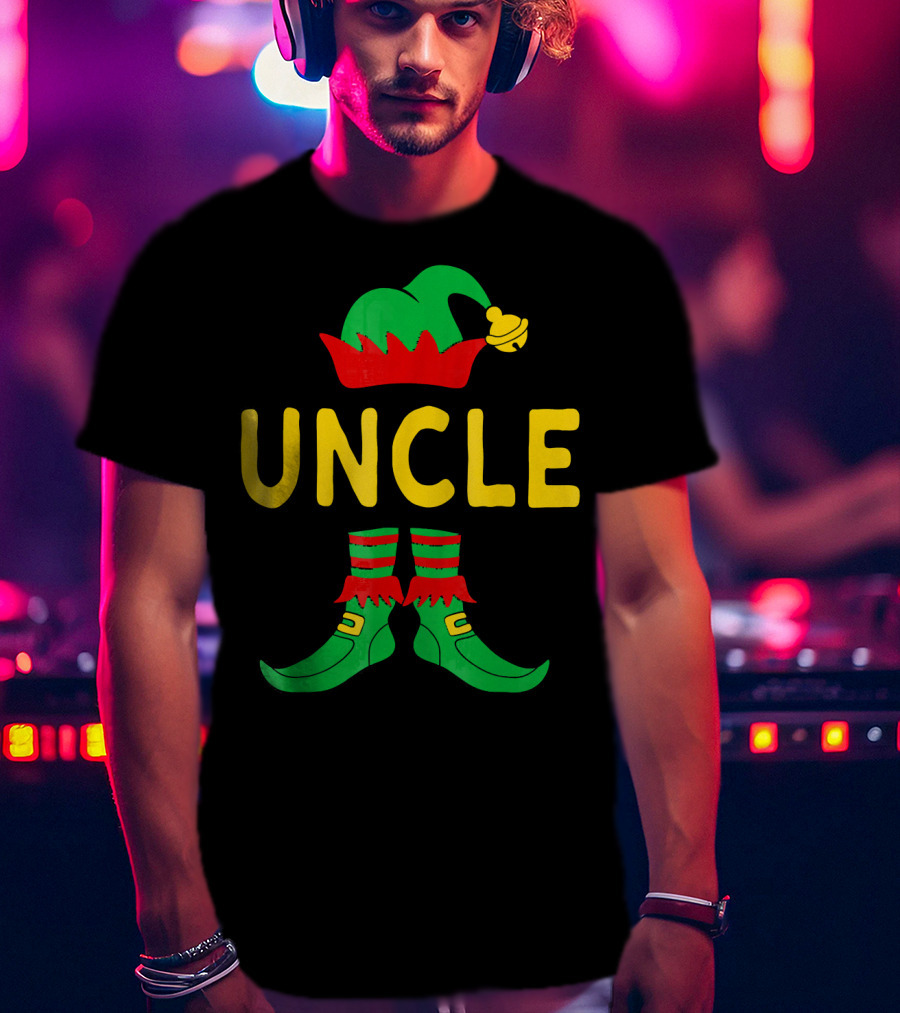 UNCLE Elf Hat And Shoes T-Shirt