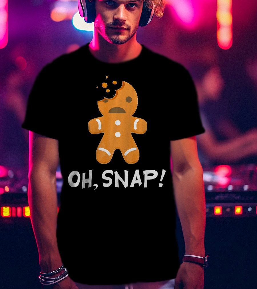Oh, Snap Gingerbread Christmas T-Shirt