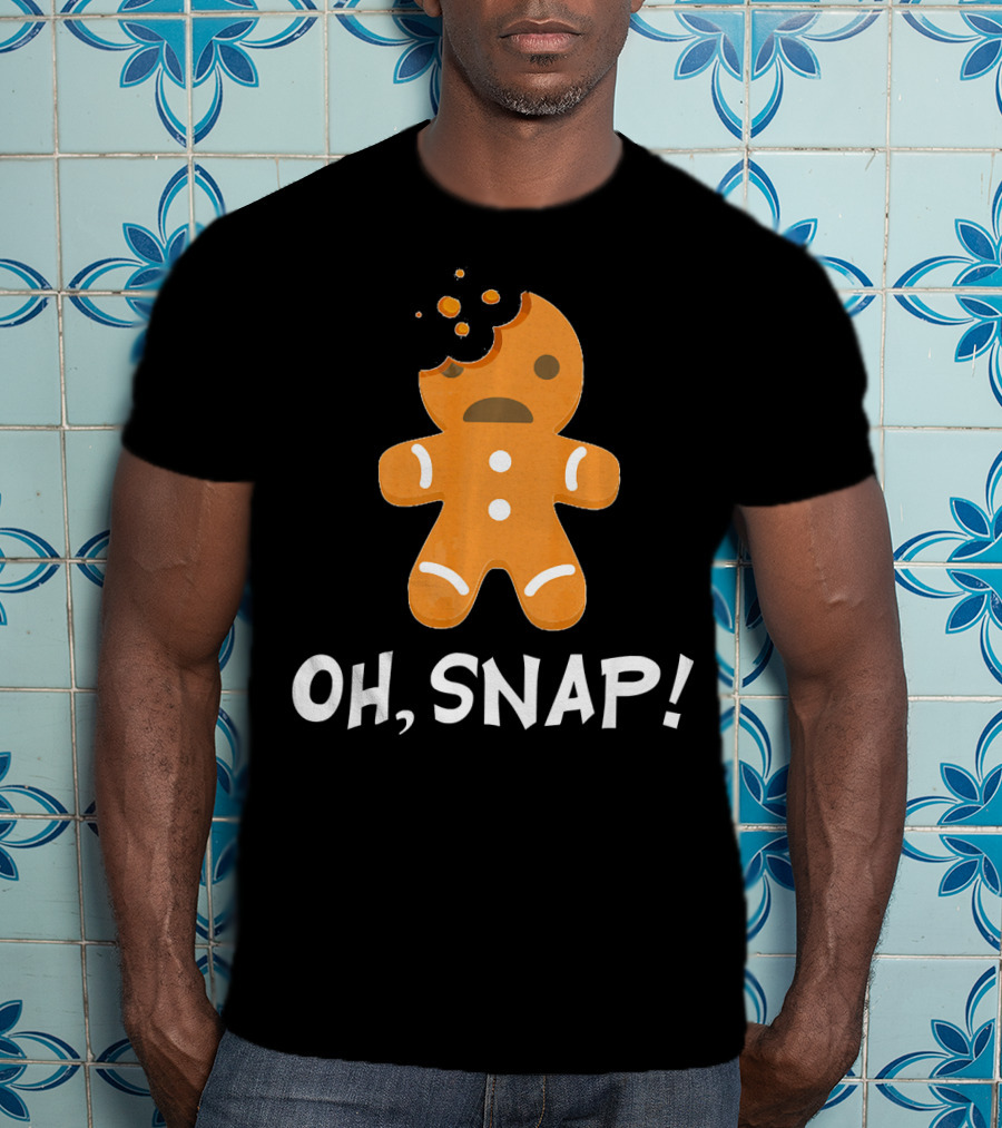 Oh, Snap Gingerbread Christmas T-Shirt