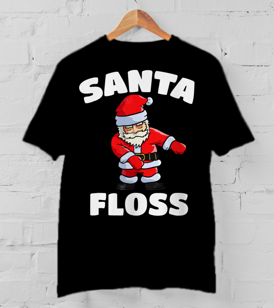 Santa Floss Dance Christmas Moves T-Shirt