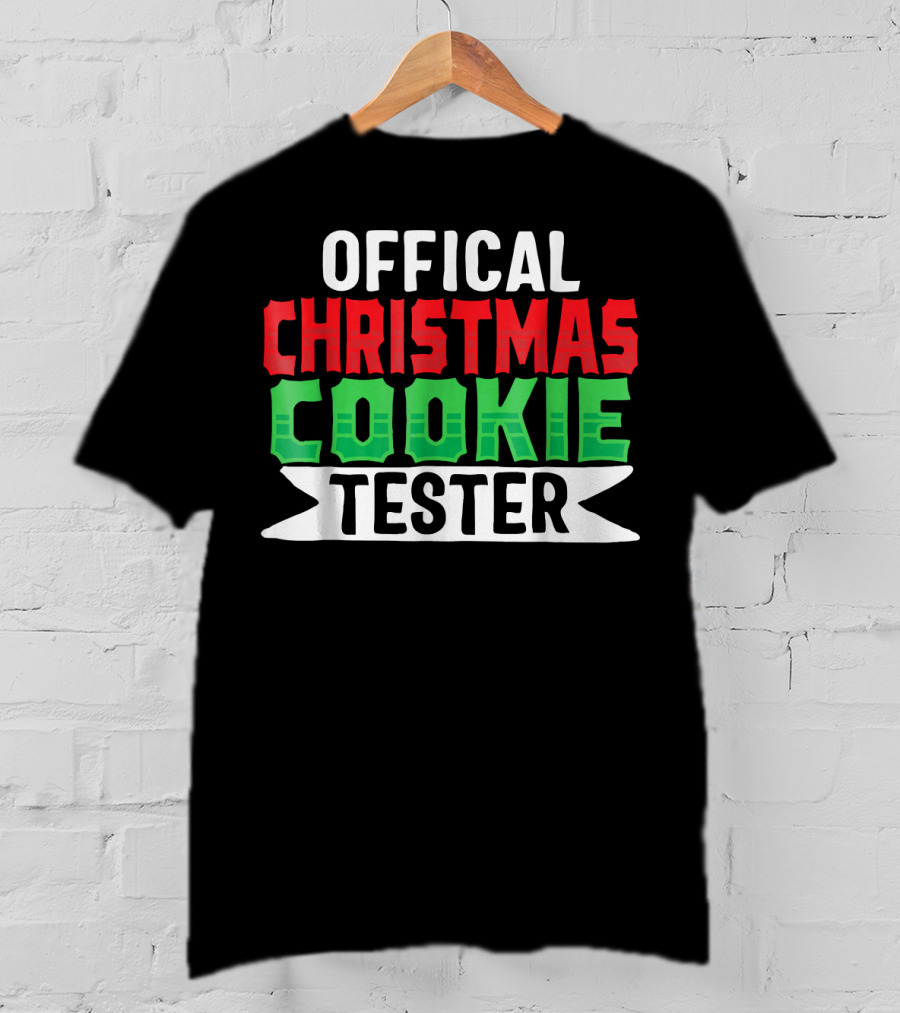 Offical Christmas Cookie Tester T-Shirt