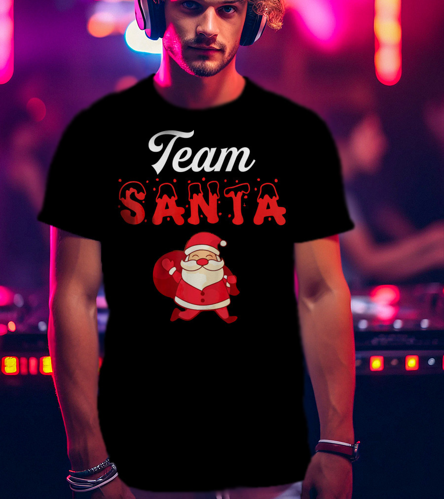 Team Santa Claus Christmas Cheer T-Shirt