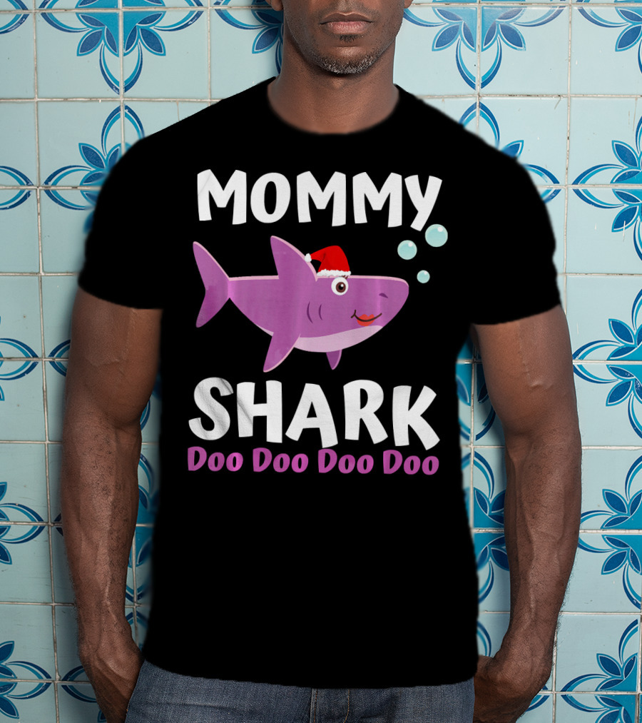 Mommy Shark Doo Doo Doo Doo Christmas Mommy Shark T-Shirt