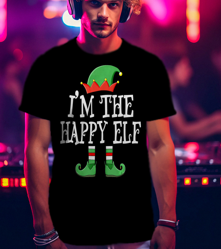 I'm The Happy Elf Christmas Costume T-Shirt