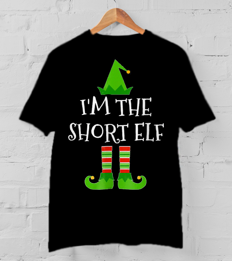 I'm The Short Elf Family Group Christmas Costume T-Shirt