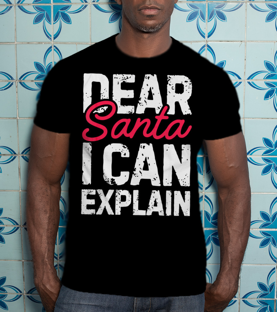 Dear Santa I Can Explain T-Shirt