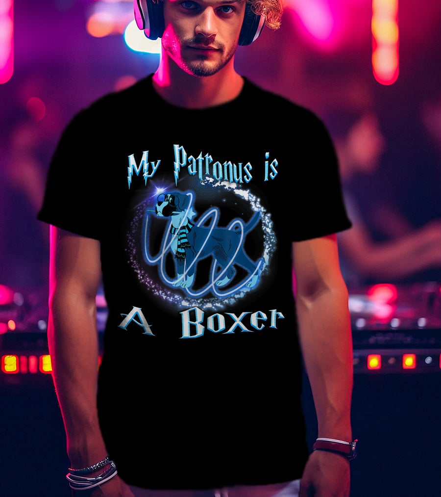 My Patronus Is A Magical Boxer Dog T-Shirt