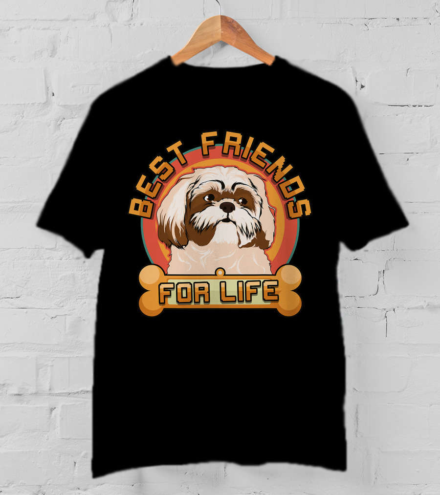Shih Tzu Best Friends For Life T-Shirt