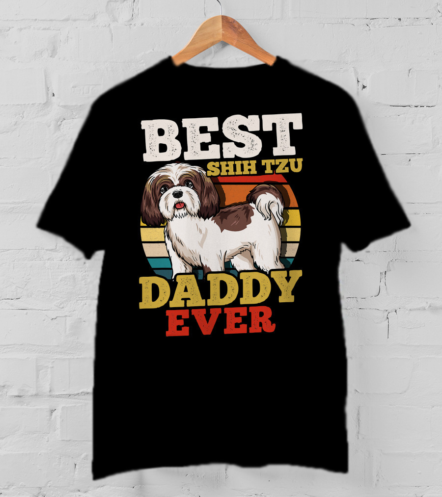 Best Shih Tzu Daddy Ever T-Shirt