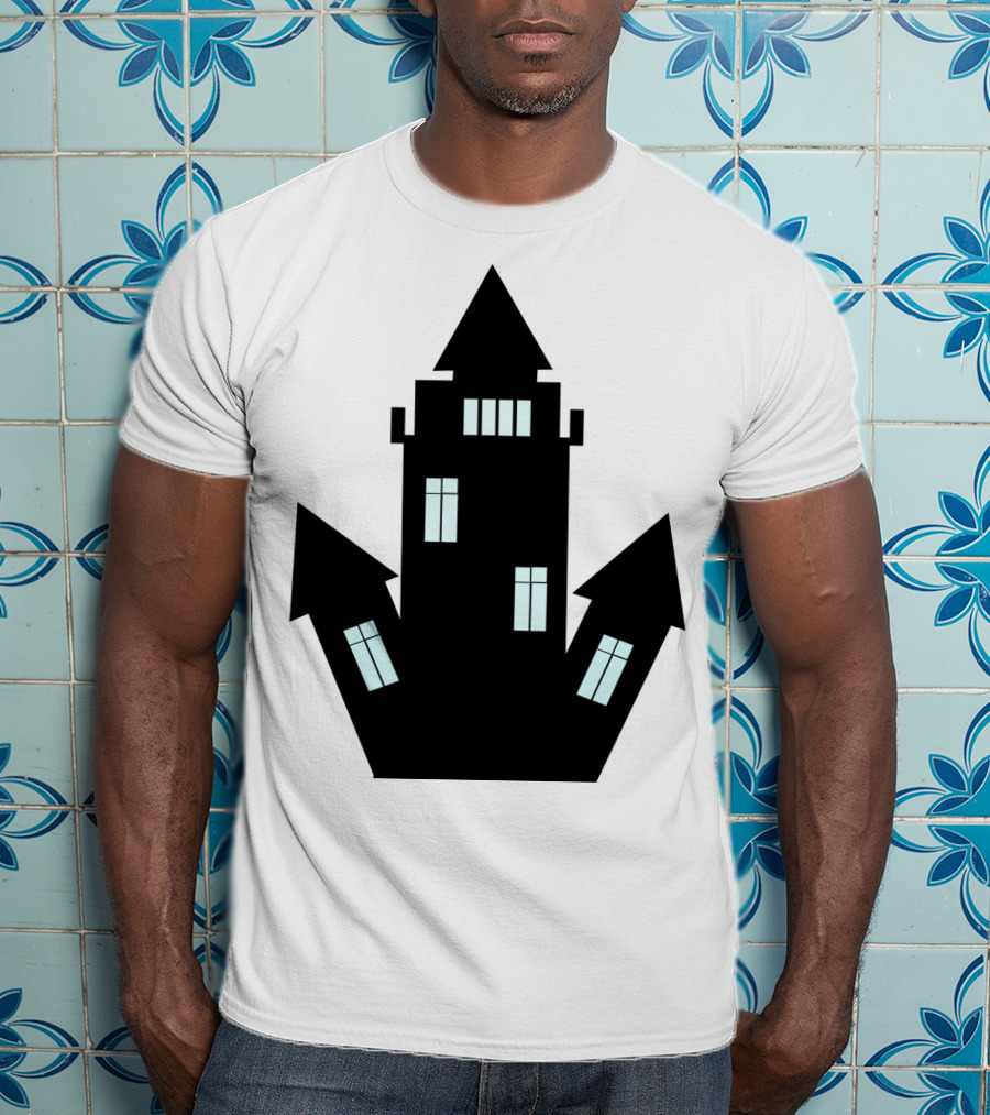 House On Haunted Hill Castle T-Shirt