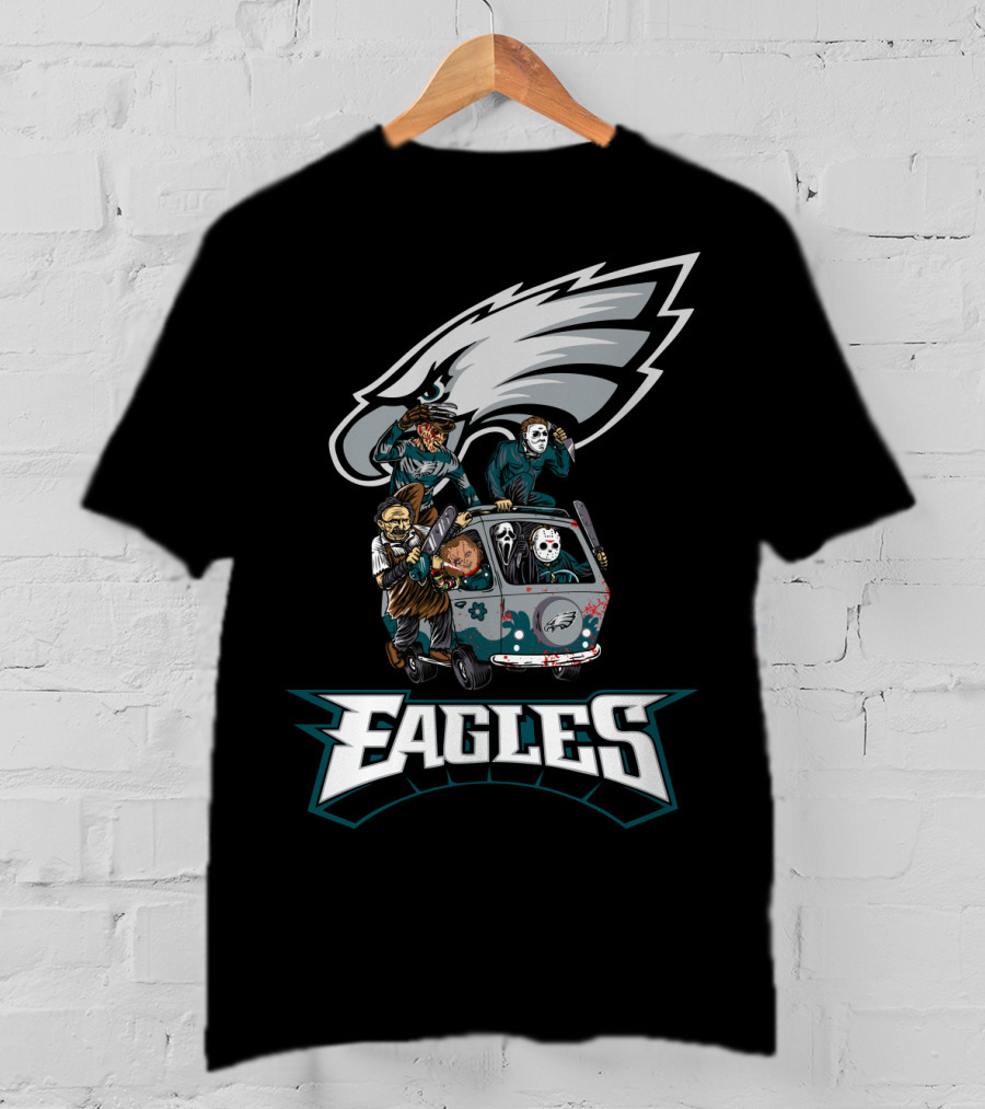 Eagles Horror Movies Edition Van Mashup T-Shirt