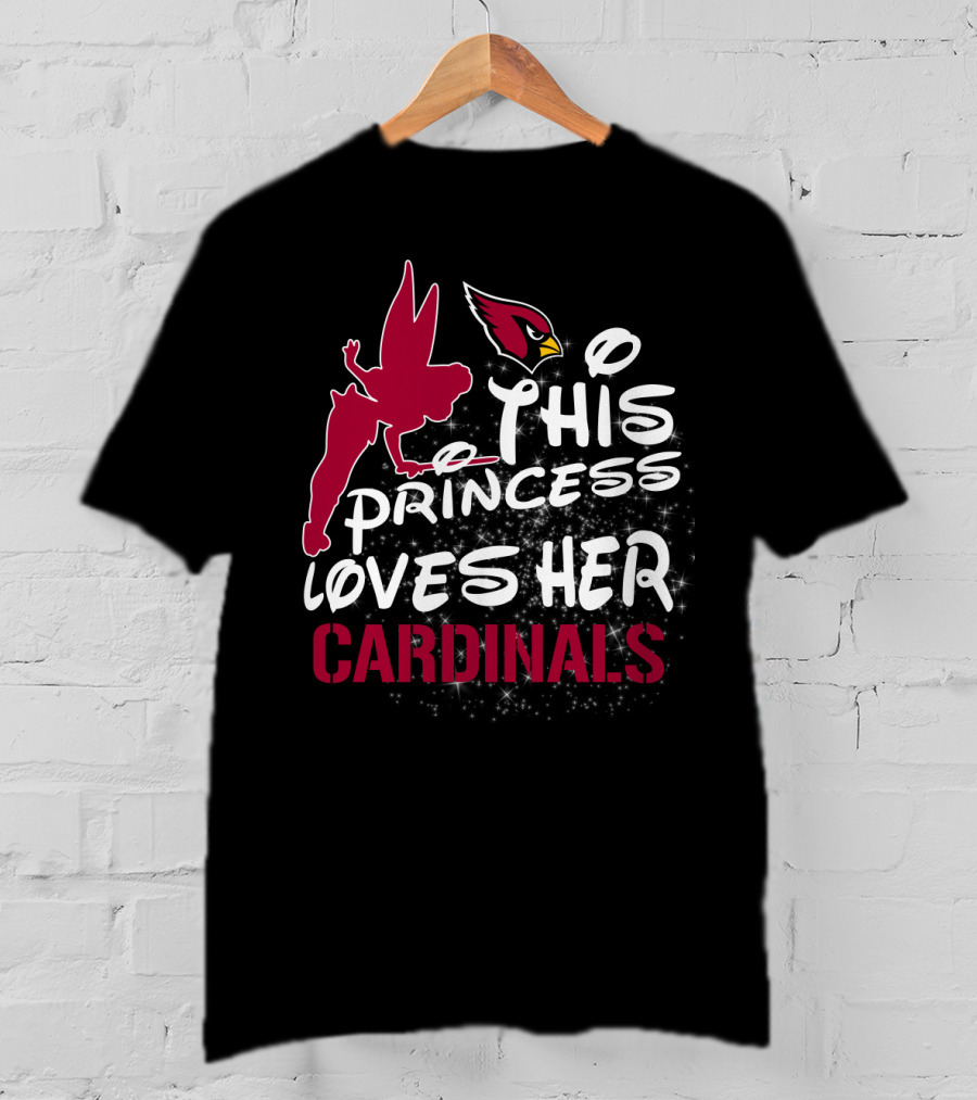 This Princess Loves Her Arizona Cardinals T-Shirt