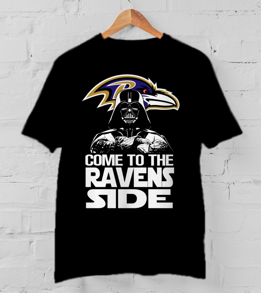 Come To The Ravens Side Baltimore Ravens T-Shirt