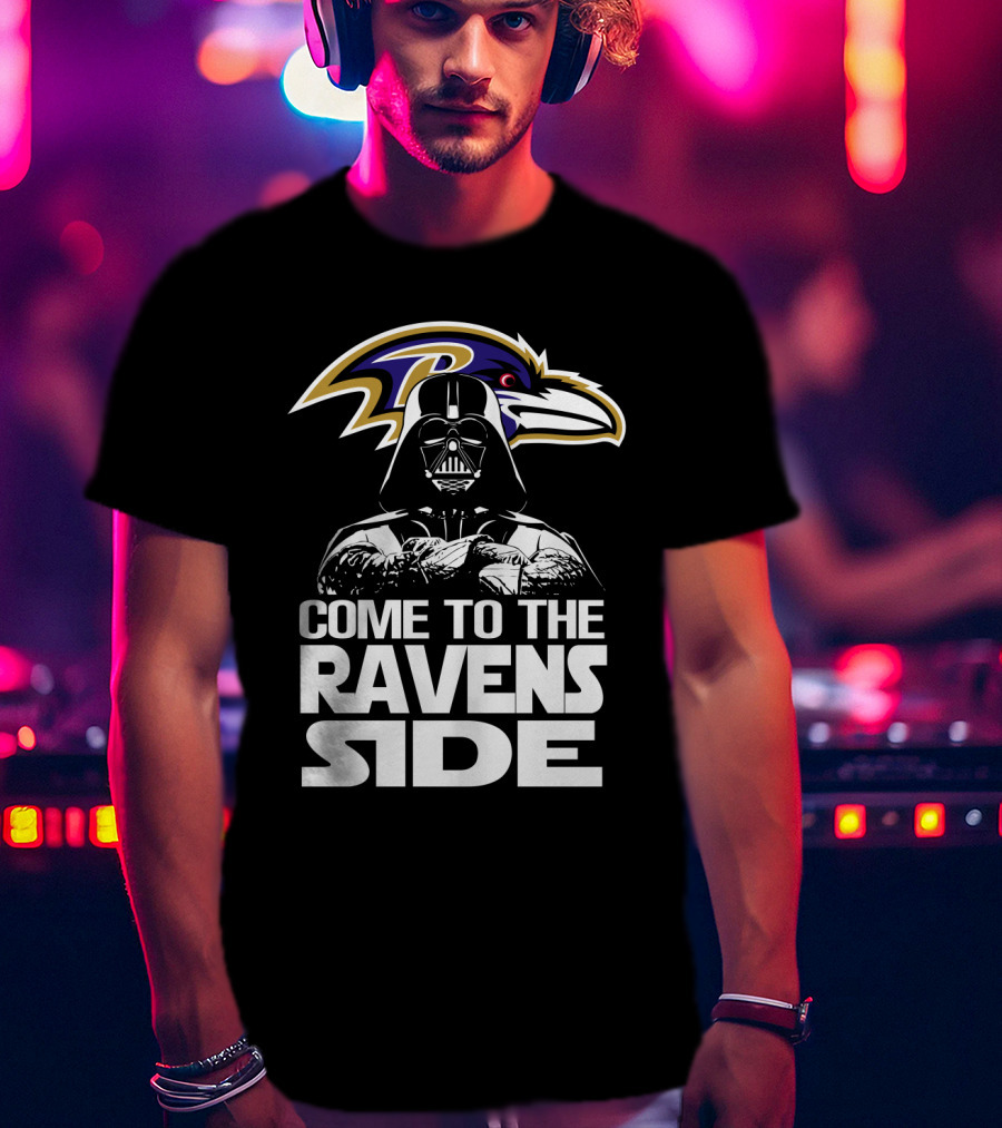 Come To The Ravens Side Baltimore Ravens T-Shirt