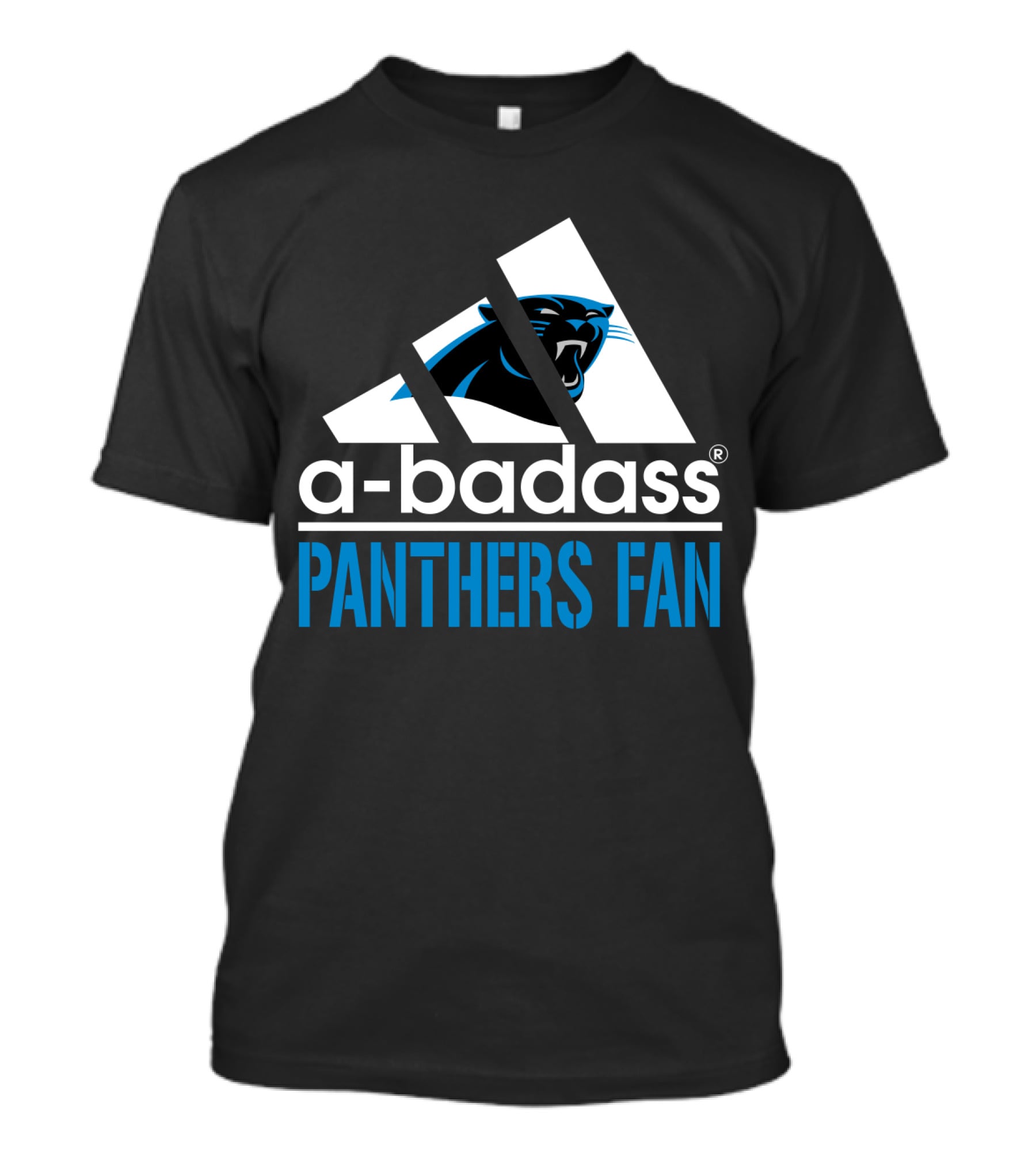 A-Badass Panthers Fan T-Shirt