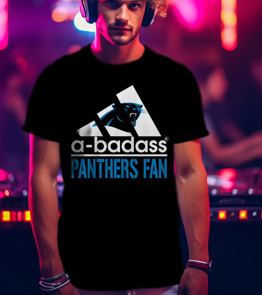 A-Badass Panthers Fan T-Shirt