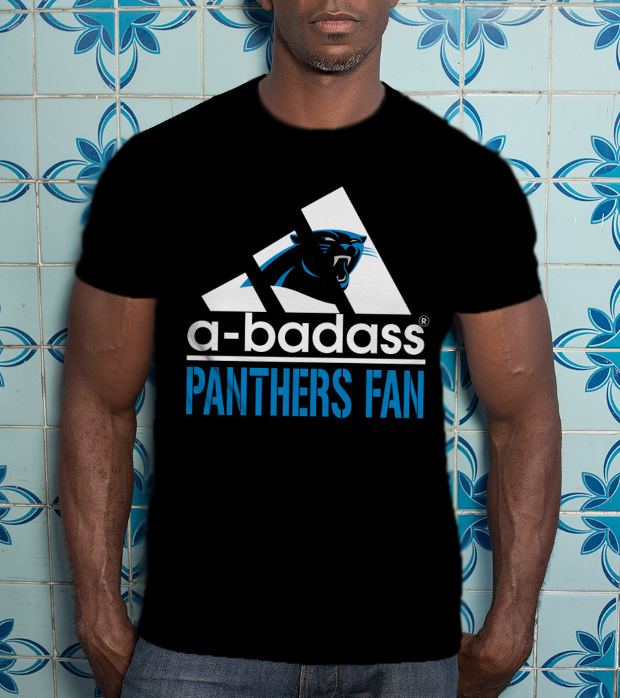A-Badass Panthers Fan T-Shirt