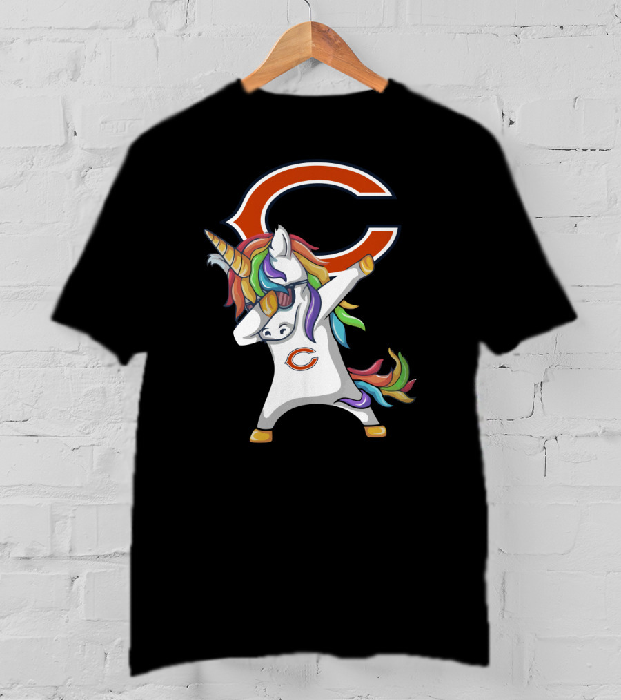 Chicago Bears Unicorn Dab T-Shirt