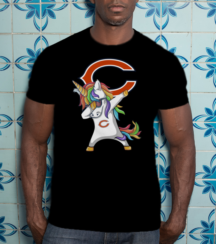 Chicago Bears Unicorn Dab T-Shirt