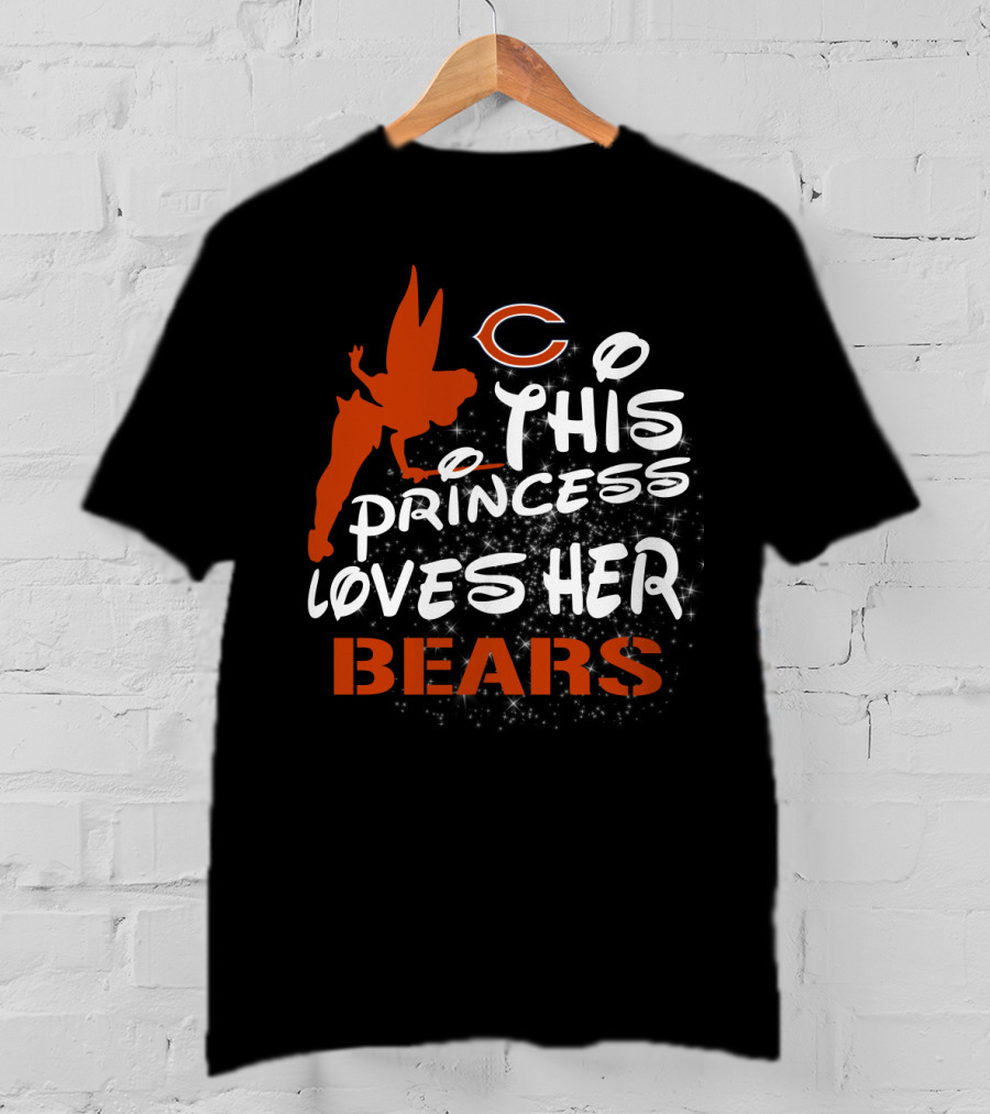 This Princess Loves Her Chicago Bears T-Shirt