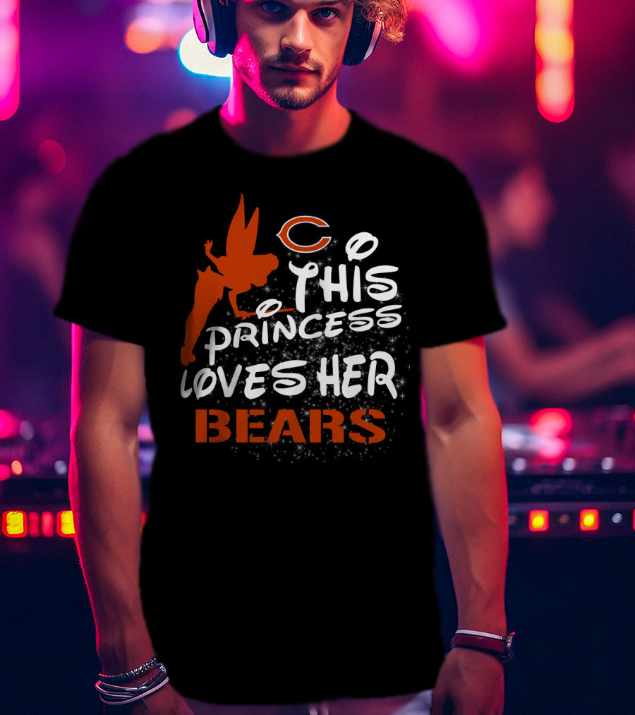 This Princess Loves Her Chicago Bears T-Shirt