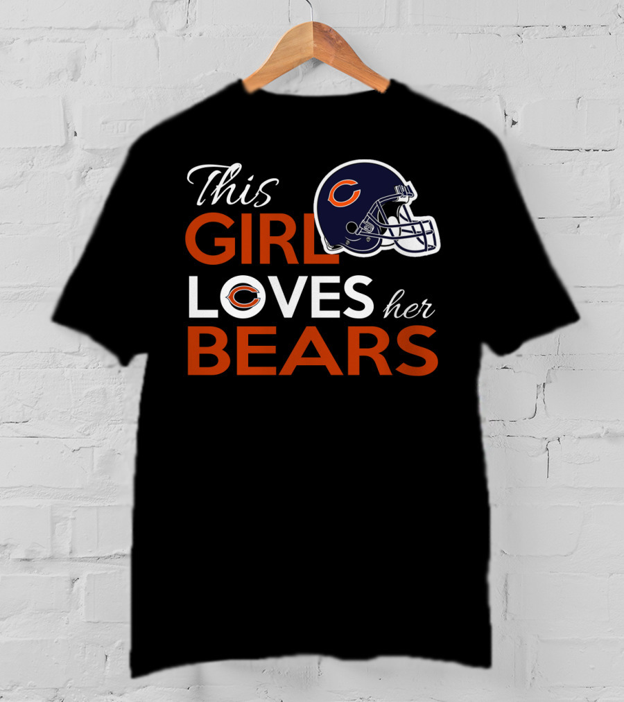 This Girl Loves Her Chicago Bears T-Shirt