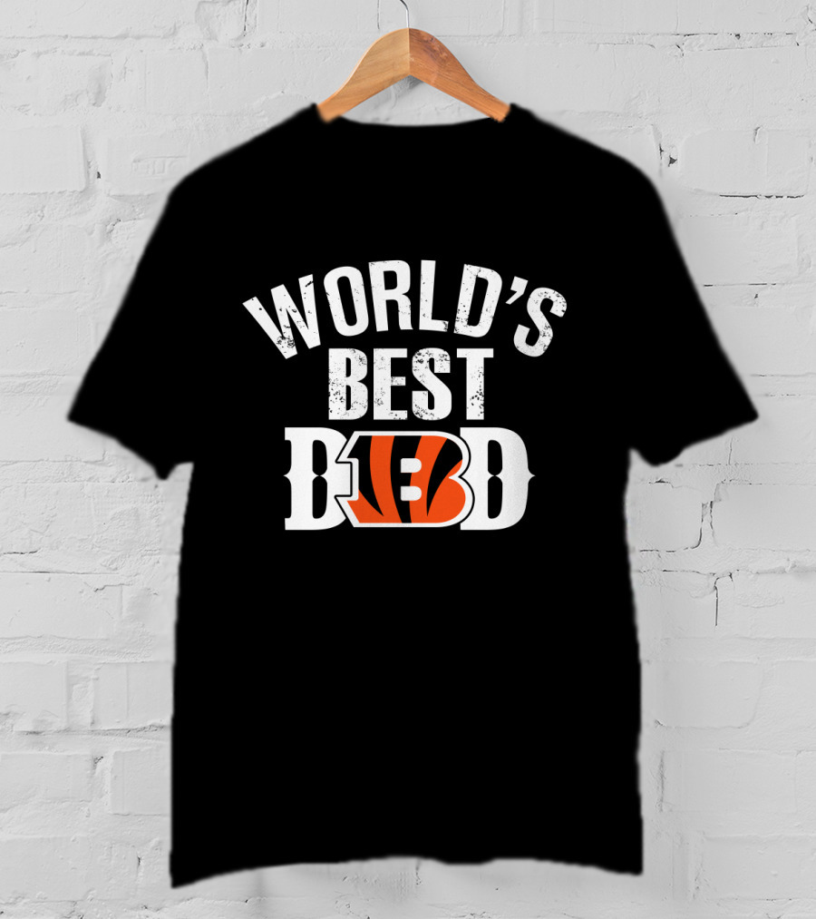 World's Best Dad Cincinnati Bengals T-Shirt