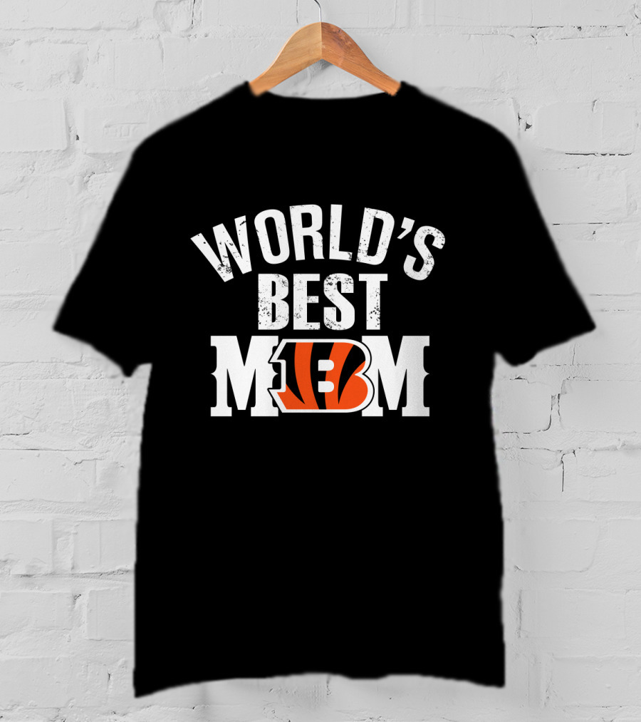 World's Best Mom Cincinnati Bengals T-Shirt