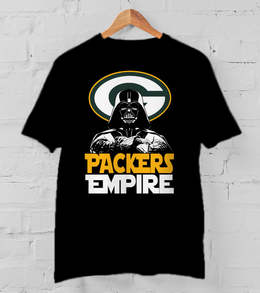 Packers Empire Green Bay Packers Darth Vader T-Shirt