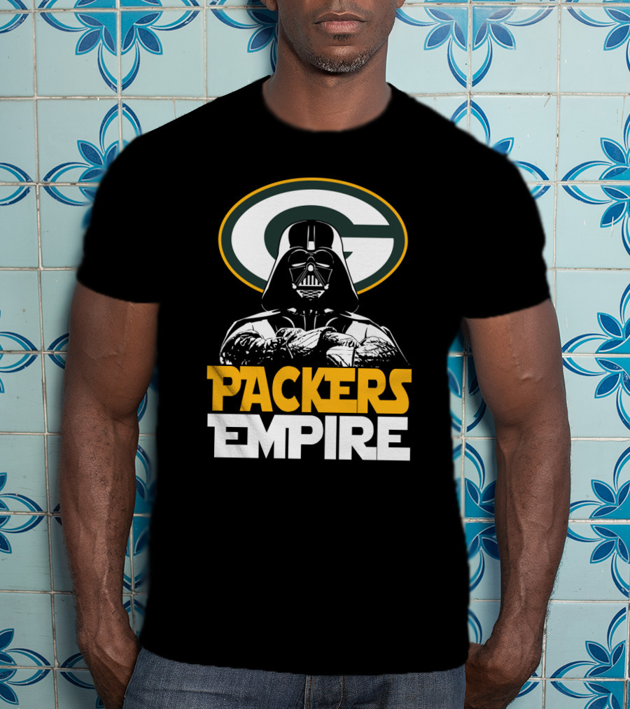 Packers Empire Green Bay Packers Darth Vader T-Shirt