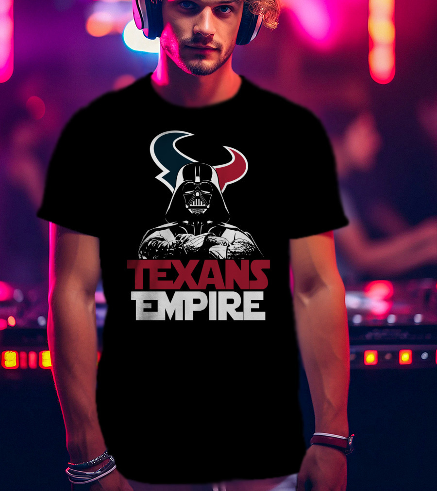 Texans Empire Houston Texans Darth Vader Mashup T-Shirt