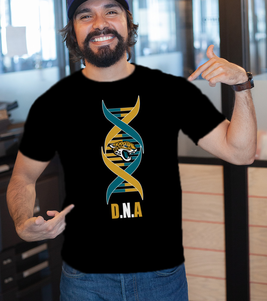 Jacksonville Jaguars DNA. T-Shirt