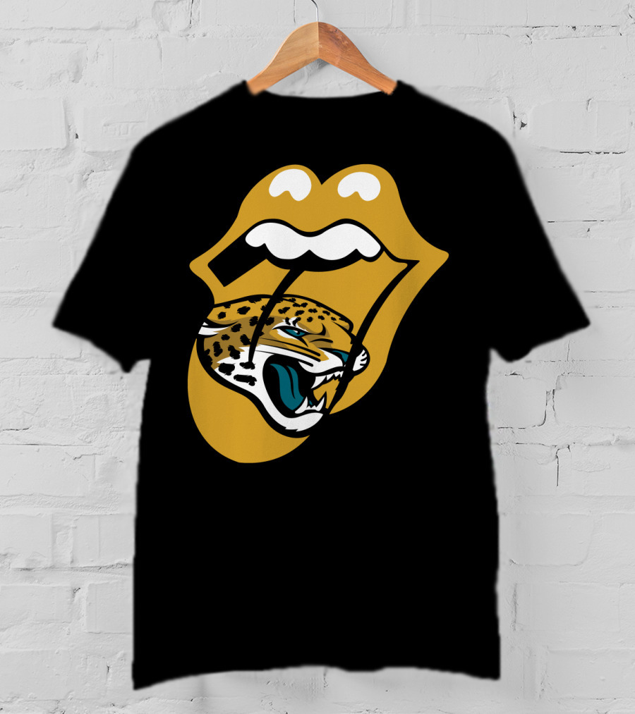 Jacksonville Jaguars Logo With Iconic Tongue T-Shirt