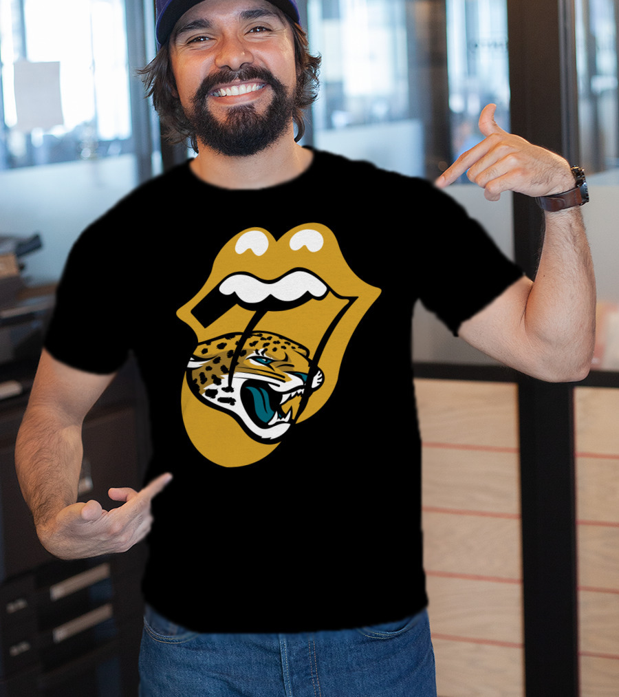 Jacksonville Jaguars Logo With Iconic Tongue T-Shirt