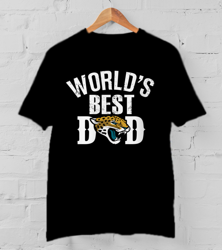 World's Best Dad Jacksonville Jaguars T-Shirt