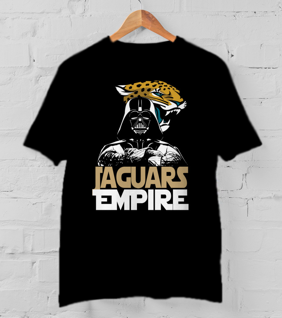 Jaguars Empire Jacksonville Jaguars Star Wars Darth Vader T-Shirt