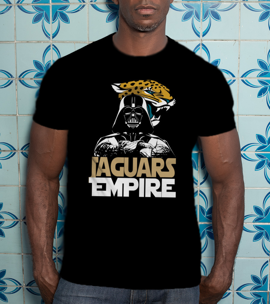 Jaguars Empire Jacksonville Jaguars Star Wars Darth Vader T-Shirt