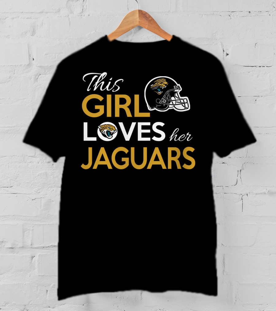 This Girl Loves Her Jacksonville Jaguars T-Shirt