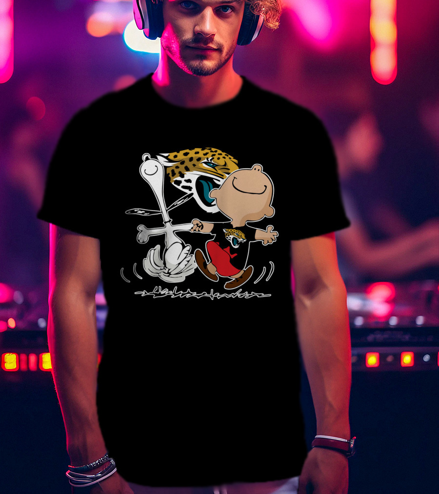 Jacksonville Jaguars Comic Dance Celebration T-Shirt