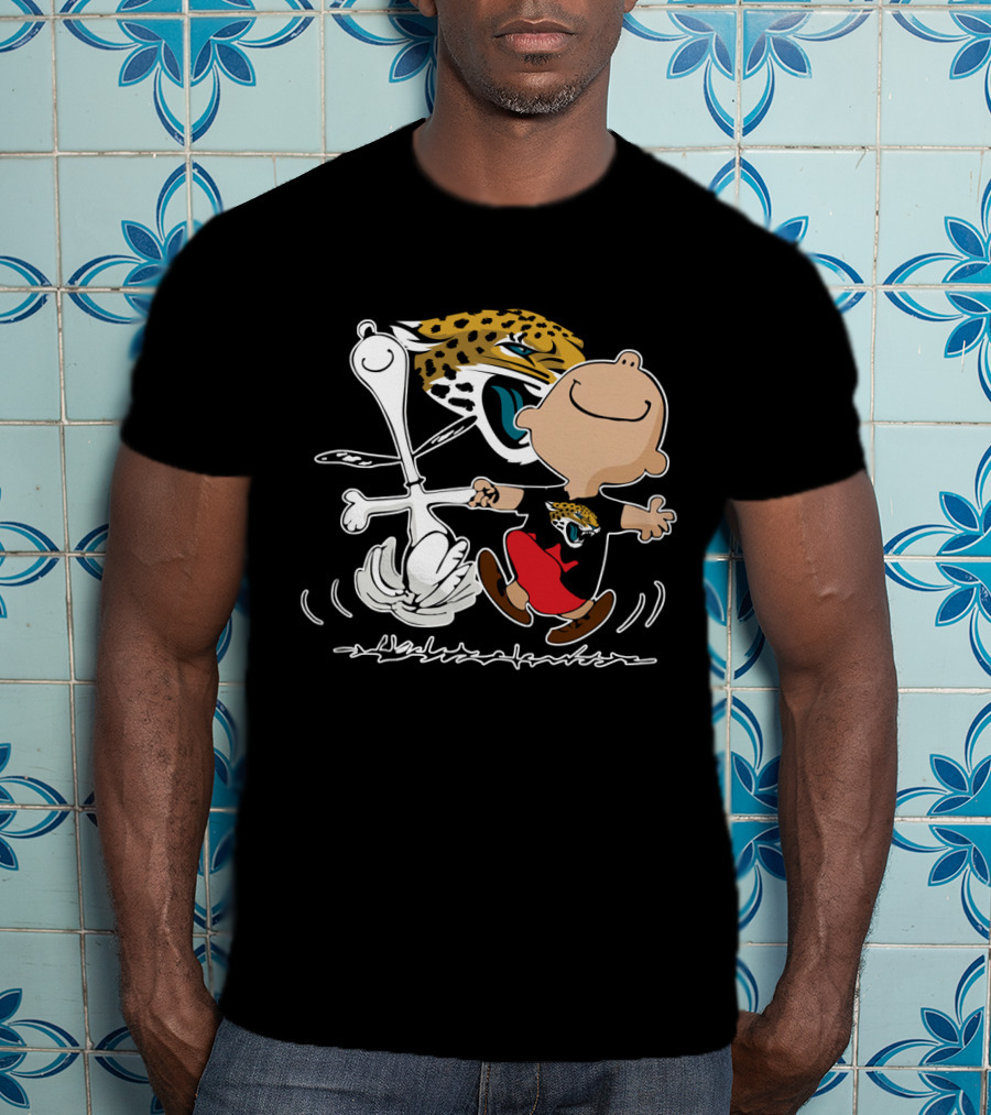 Jacksonville Jaguars Comic Dance Celebration T-Shirt