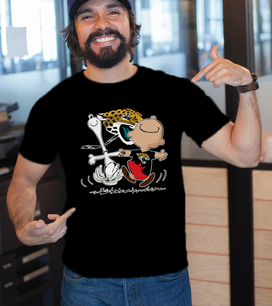 Jacksonville Jaguars Comic Dance Celebration T-Shirt