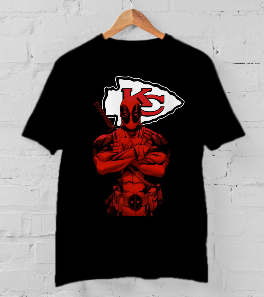 Kansas City Chiefs Kc Superhero Mashup T-Shirt