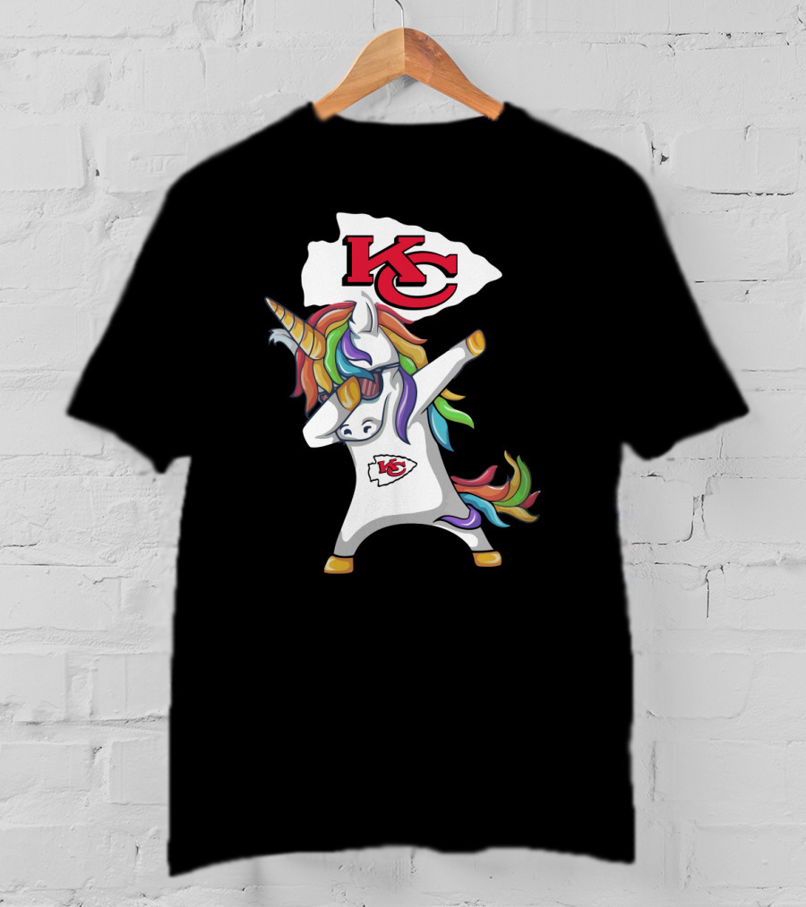 Kansas City Chiefs Unicorn Dab T-Shirt
