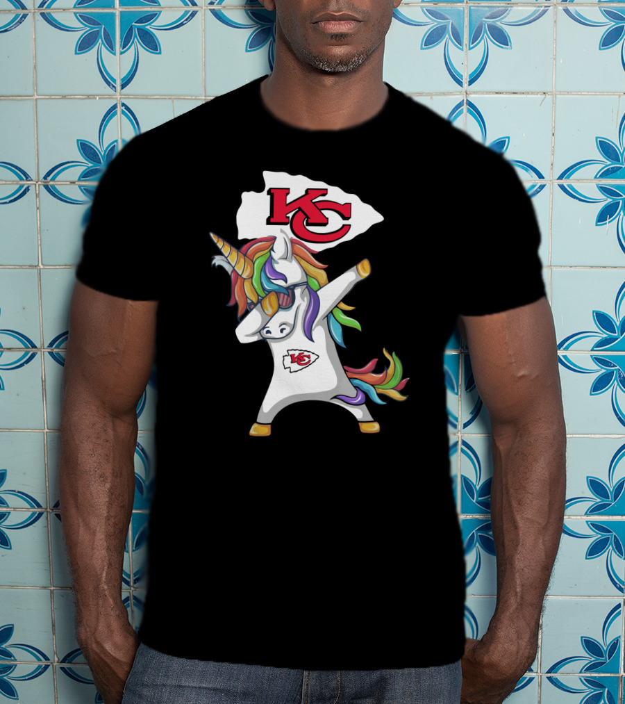 Kansas City Chiefs Unicorn Dab T-Shirt