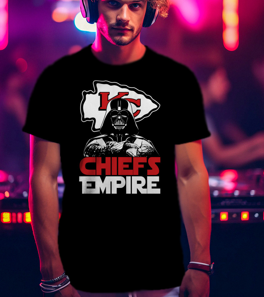 Kc Chiefs Empire Darth Vader T-Shirt