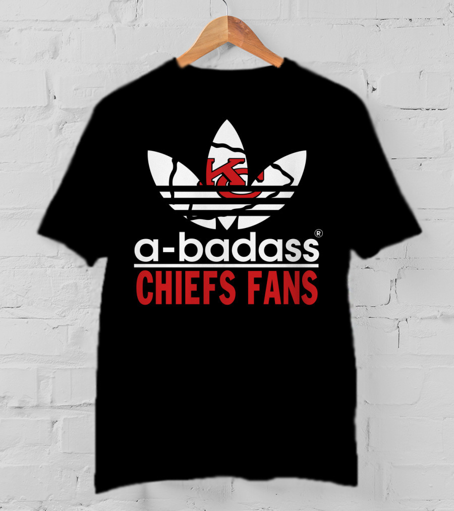 Kansas City Chiefs A-Badass Chiefs Fans Logo T-Shirt