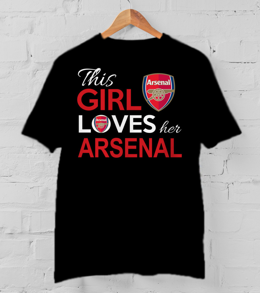 This Girl Loves Her Arsenal Arsenal T-Shirt
