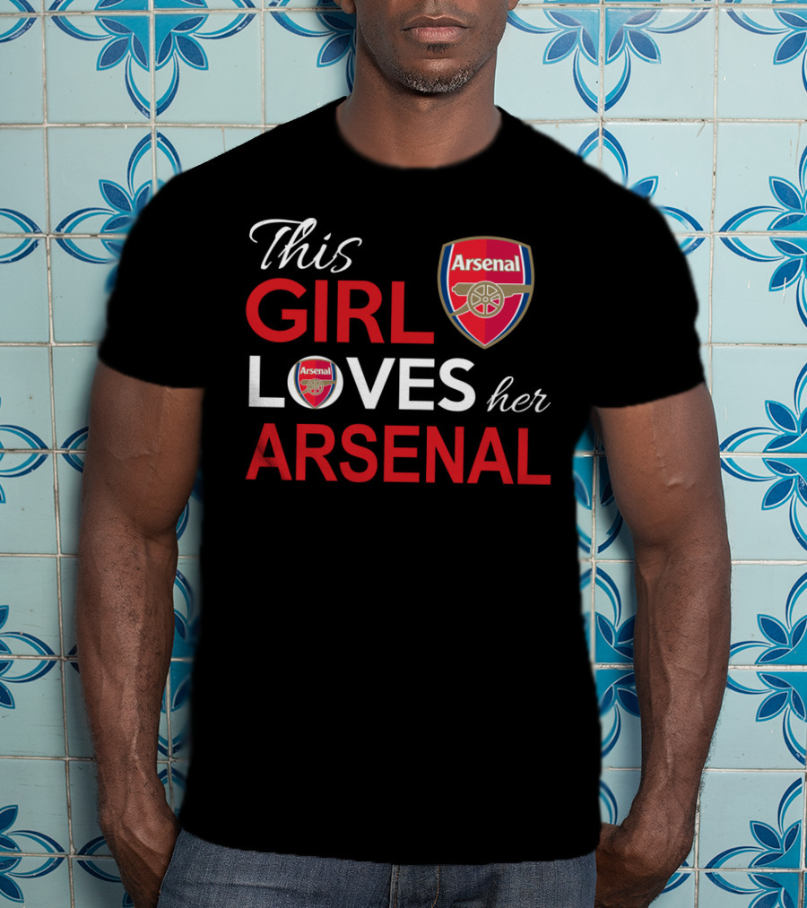 This Girl Loves Her Arsenal Arsenal T-Shirt