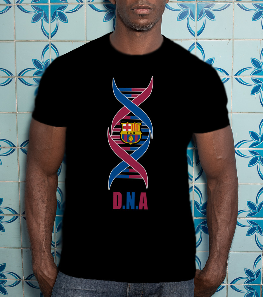 Fc Barcelona Dna Fcb Crest T-Shirt