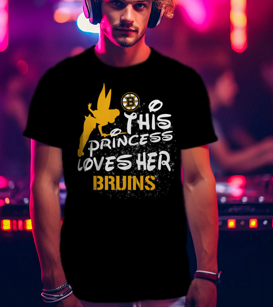 This Princess Loves Her Bruins Boston Bruins T-Shirt